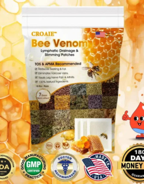 Vee Venom Lymphatic Daiamage & Sliming Patches (10 Patches)